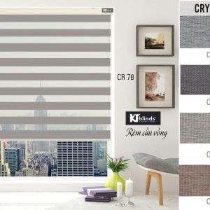 Rèm cầu vồng Crystal toàn cảnh KT CR78
