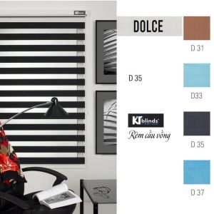 Rèm cầu vồng Dolce văn phòng KT D35