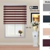 Rèm cầu vồng Marina màu nâu đỏ KT MA102