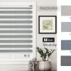 Rèm cầu vồng Panorama cửa sổ trắng KT PA17