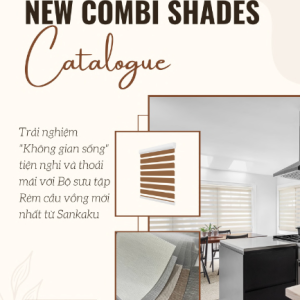 Rèm cầu vồng SKK Sankaku New Combi Shades Catalogue