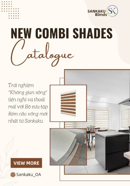 Rèm cầu vồng SKK Sankaku New Combi Shades Catalogue