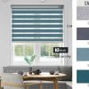 Rèm cầu vồng Snug màu xanh cổ vịt KT S54