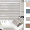 Rèm cầu vồng Timber Look cửa sổ KT TL109