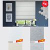 Rèm roman 116 phòng làm việc RM1166-RM1169
