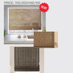 Rèm roman 130 phòng bếp RM1301-RM1304