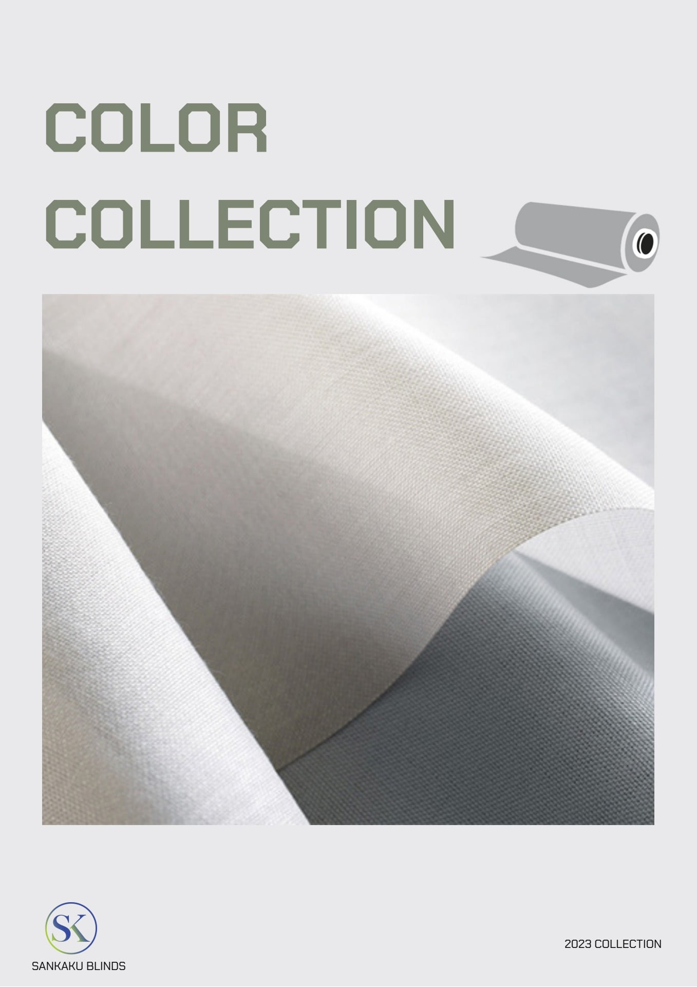 Rèm roman Sankaku - Color Collection