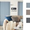 Rèm sáo dọc phòng khách màu xám xanh KT 82517