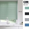 Rèm sáo nhôm phòng bếp màu xanh bạc hà KTA 12