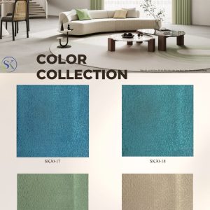 Rèm vải dệt hoa văn họa tiết bóng nhẹ nhàng SK30 - (17-20)