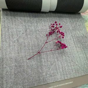 Vải dệt vân lanh màu xám