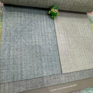 Vải dệt vân lanh màu xám